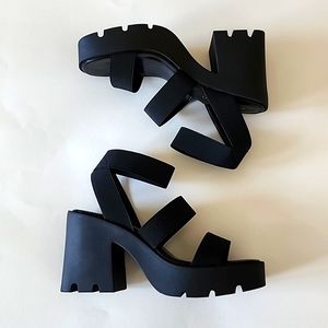 Madden Girl Temple Lug Sole Platform City Sandals